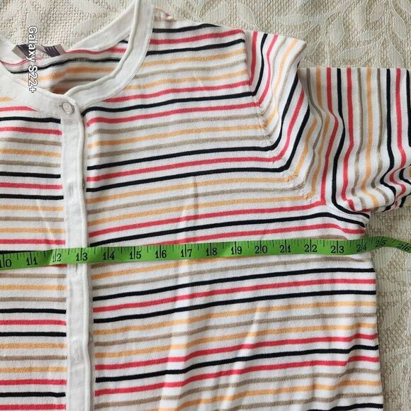 C17 CJ Banks button-up knit short sleeved cardigan - Picture 7 of 7